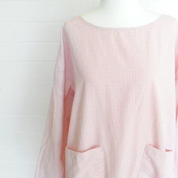 Pink Striped Dress - Picture 3 of 5